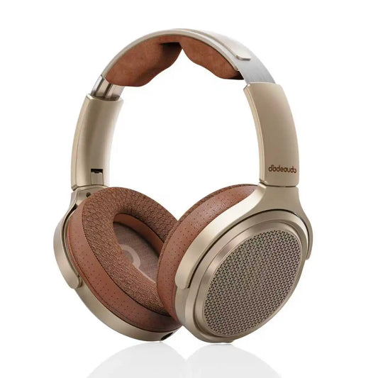 Gold JT7 Adjustable Headband Planar Driver Headphones