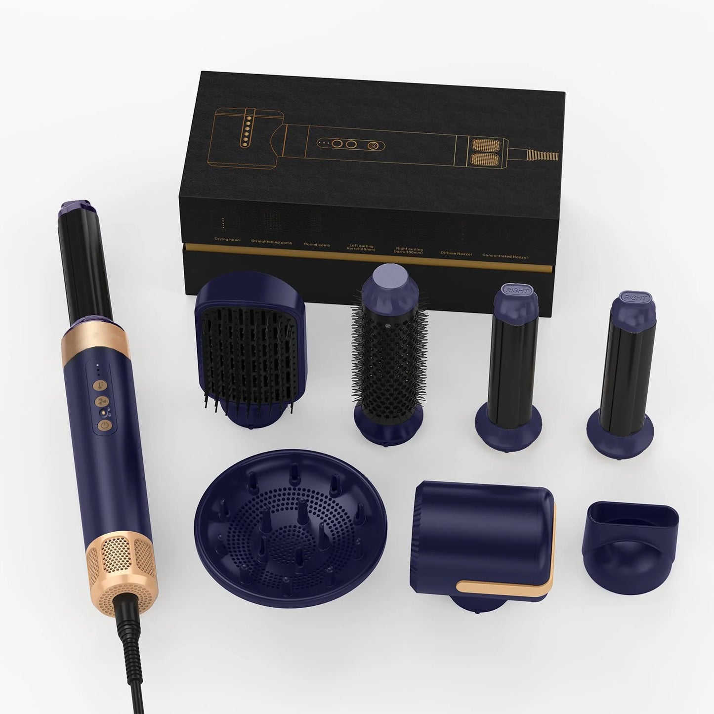 Ionic Hair Dryer Brush High-Speed 7 in 1