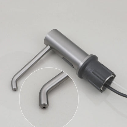 Silver Hands-Free Soap Dispenser for Home or Office