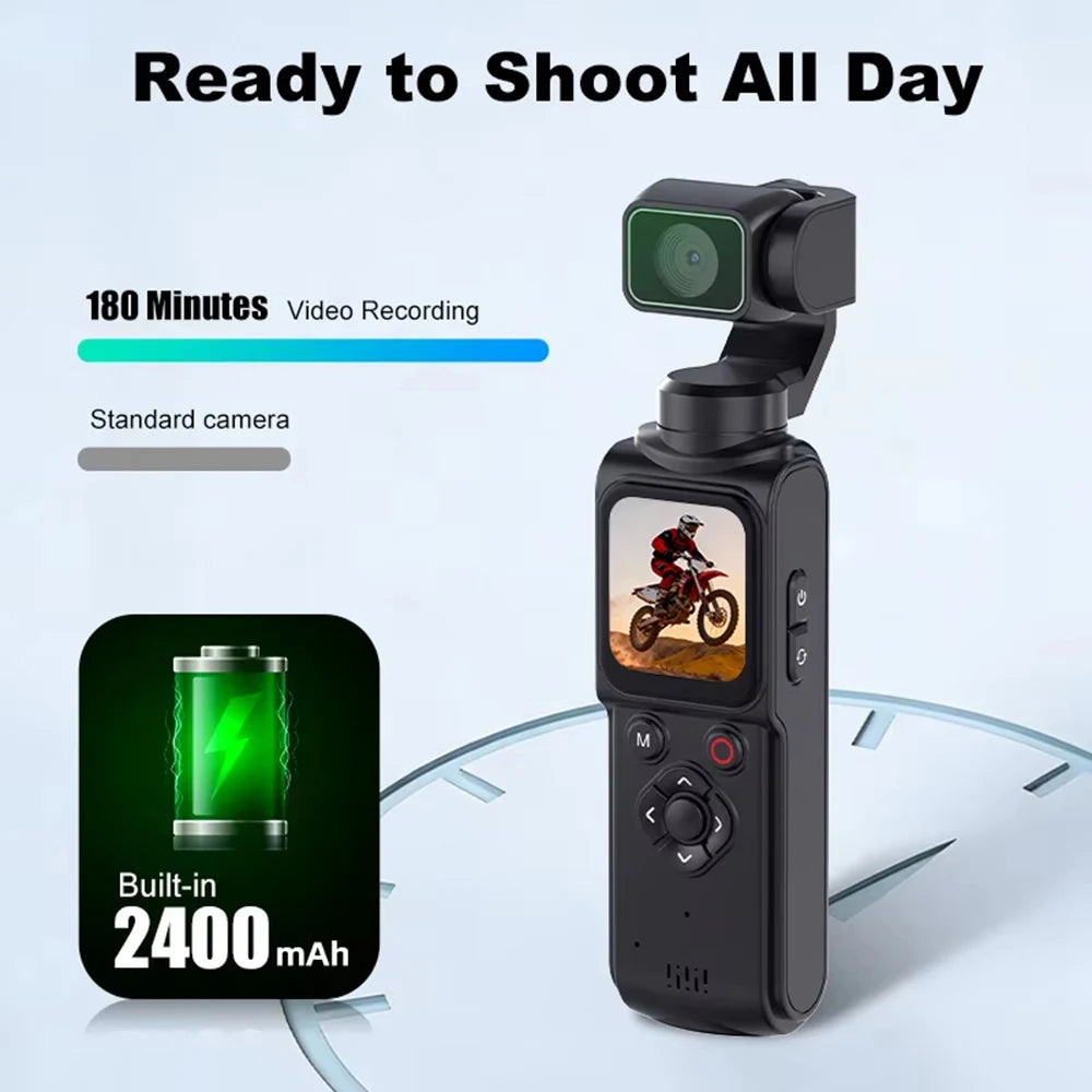 4K Sports Action Camera with WiFi Remote Control