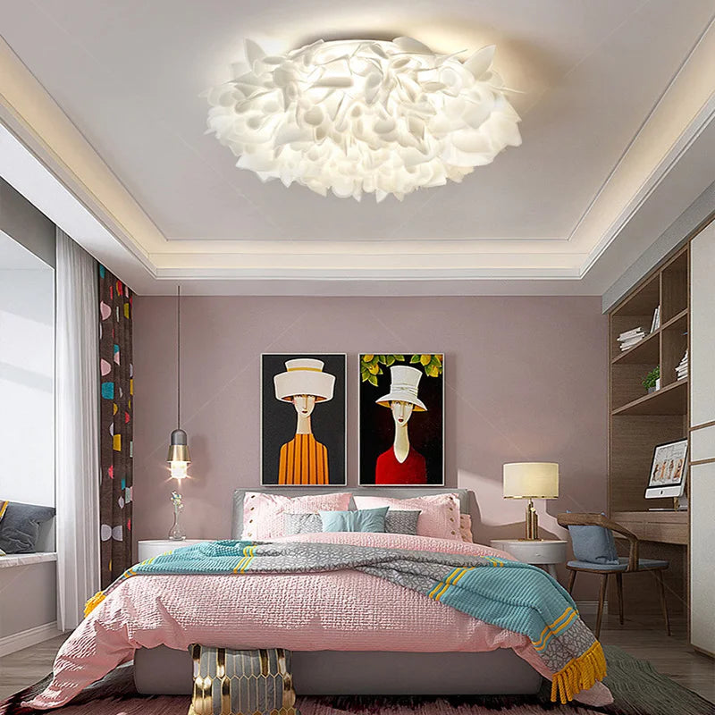 53cm Modern LED Ceiling Light with Remote Control