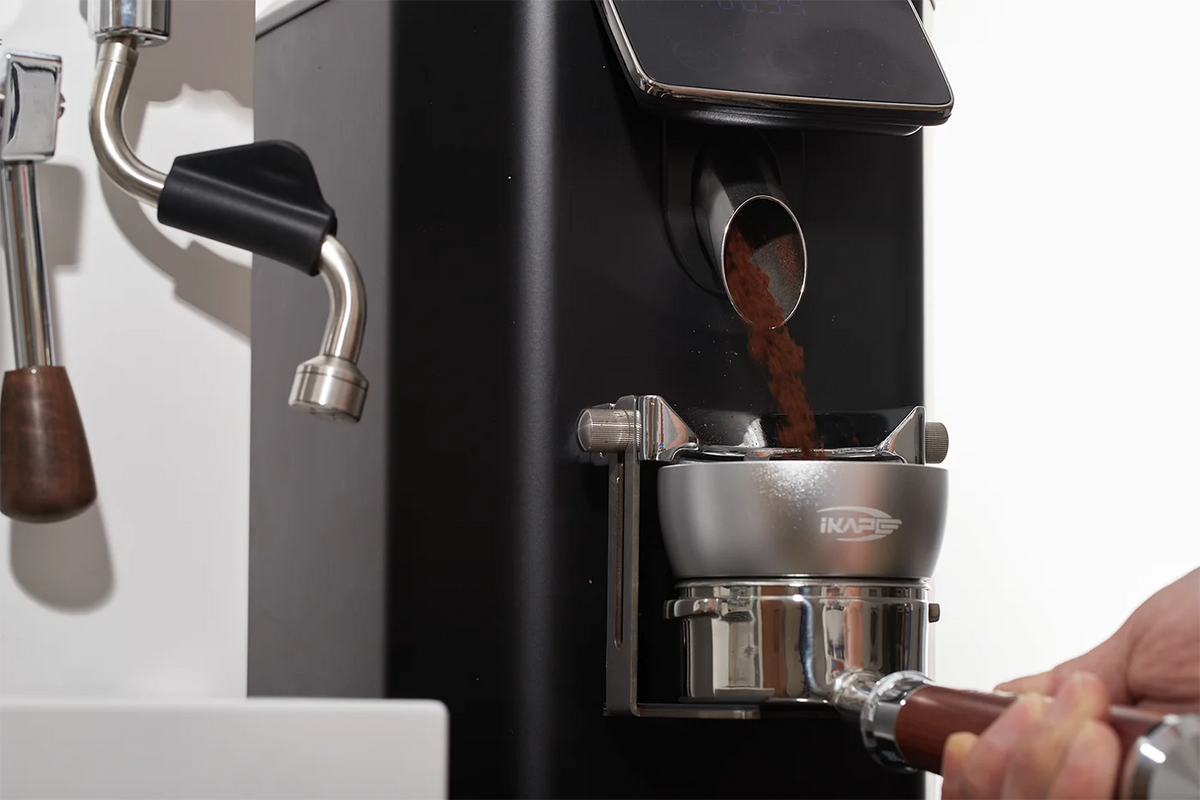 Black 51mm Coffee Funnel for Bottomless Portafilter