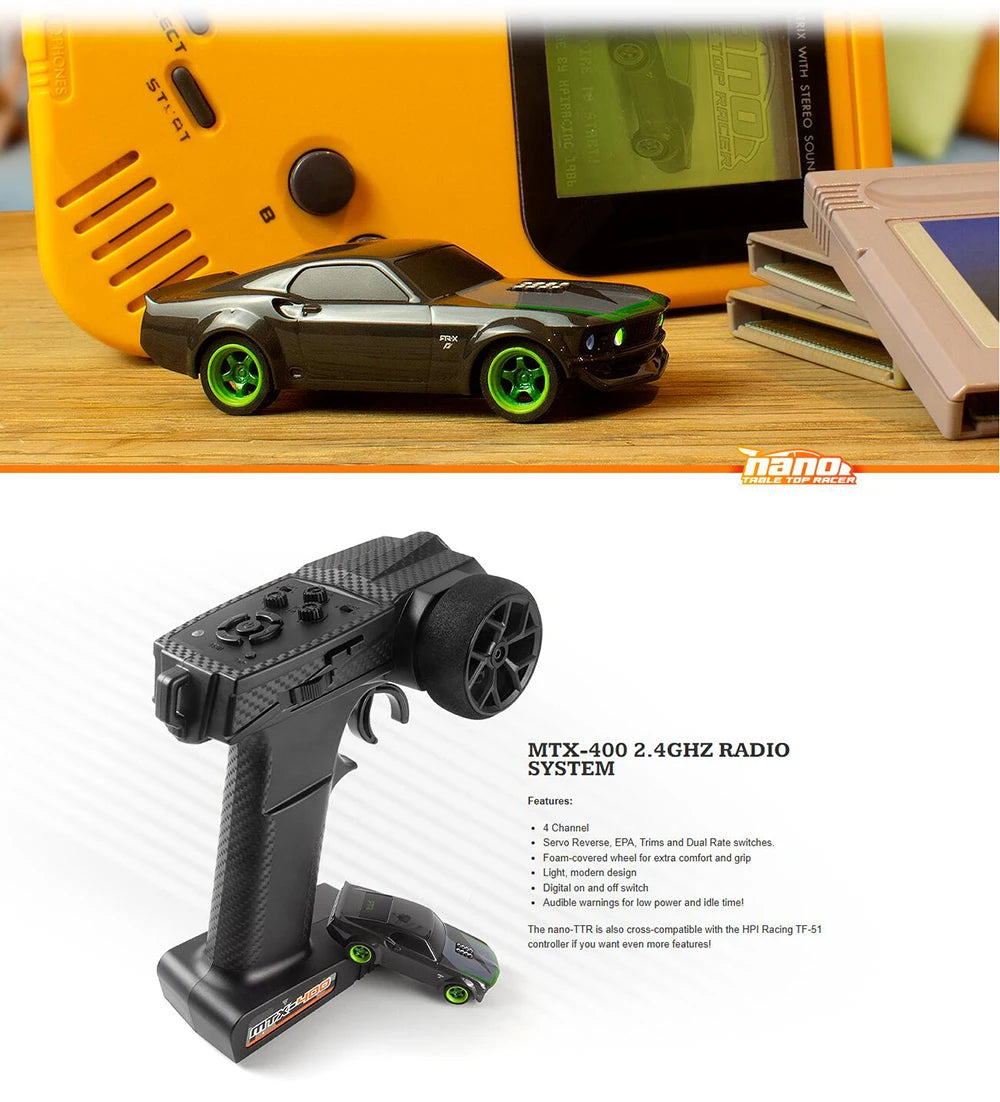 1/64 Mini Remote Control Racing Car for Adults and Kids