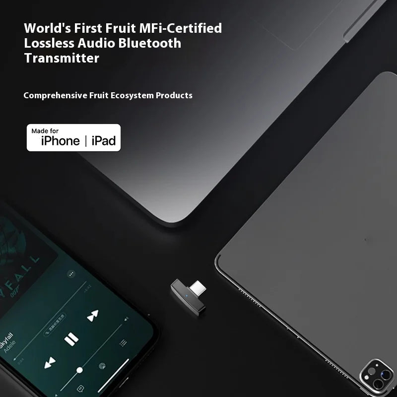 Portable LDAC AptX Bluetooth Audio Dongle for Hi-Res Sound