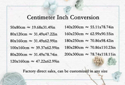Medium Area Rug 180x250cm Soft Comfortable Mat