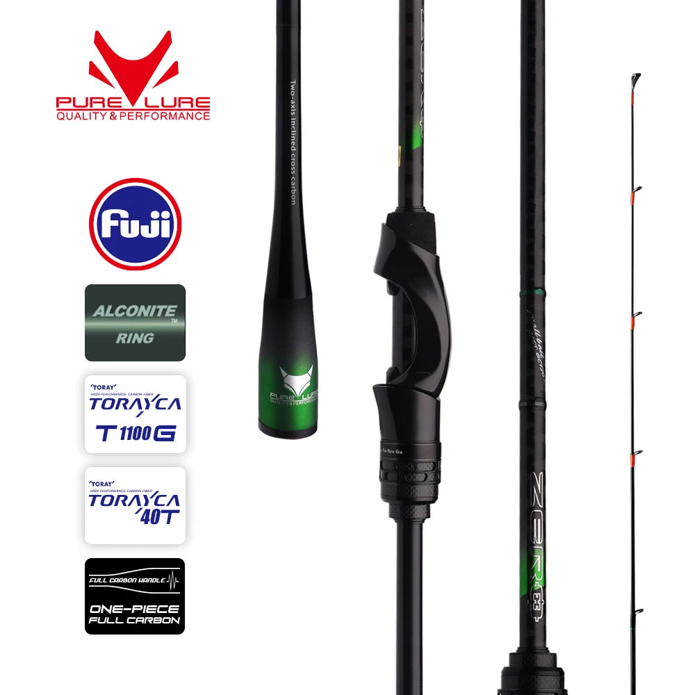 Precision Spinning Trout Rod with High Carbon Construction