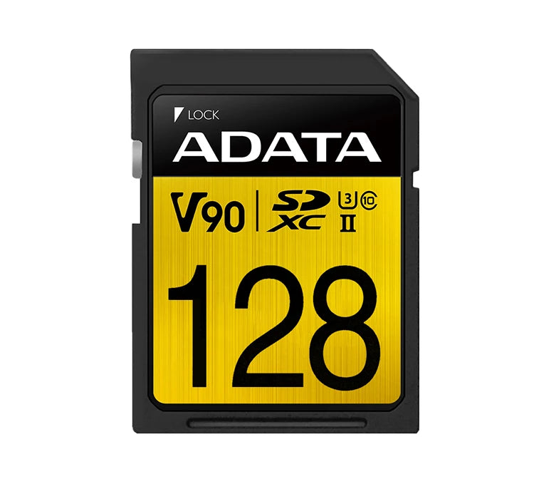 ADATA 128GB SDXC V90 High Speed Card for 4K