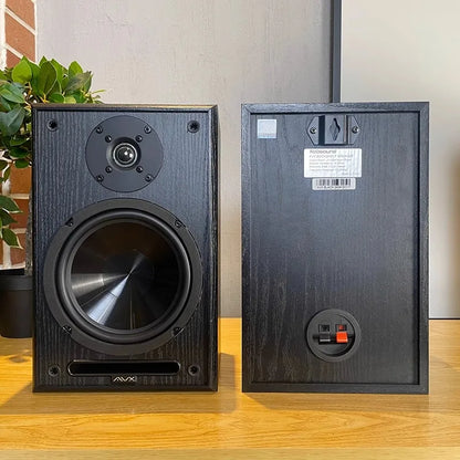 6.5" Bookshelf Speakers 2-Way 100W Stereo Pair
