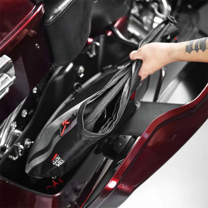 Portable Motorcycle Pet Carrier Backpack 44L for Dogs and Cats