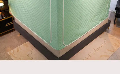 Upgraded Warm Bed Tent 90x190 Grey 5 Side Frame