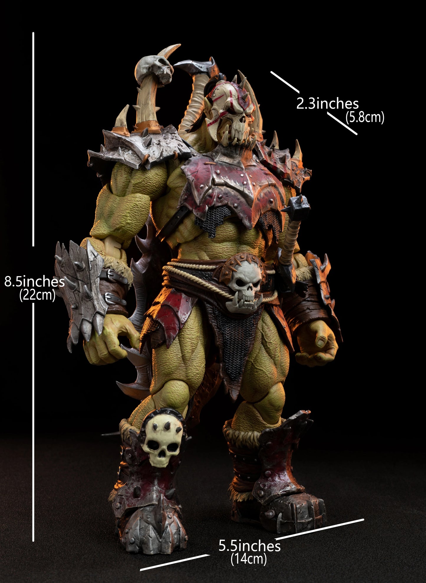 Limited Edition Orc Captain Action Figure Collectible 2024