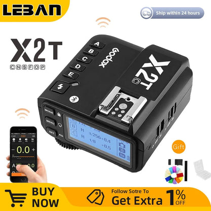 Portable Wireless Flash Trigger for Nikon DSLR/Mirrorless