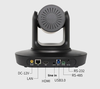 4K 10X PTZ Conference Camera with LAN and HDMI