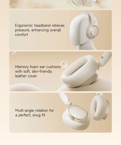 Edifier ES850NB Wireless Over Ear ANC Headphones 92 Hour Battery Black