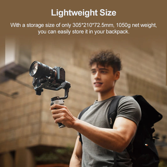 Portable 3 Axis DSLR Mirrorless Camera Gimbal Stabilizer