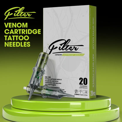 Wireless Tattoo Pen Kit 40 Cartridge Needles Set