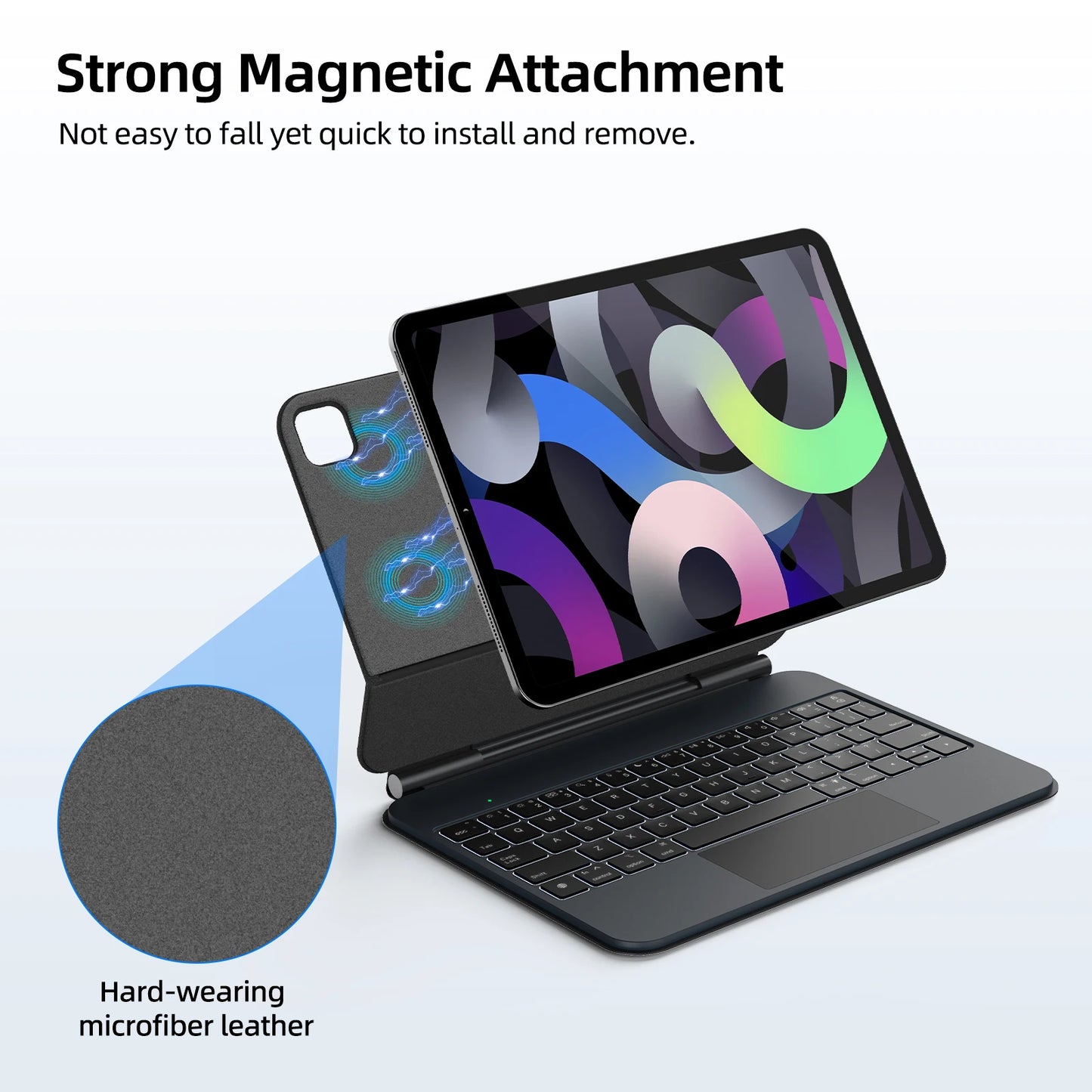 Smart Touchpad Keyboard Case for 11 inch iPad Devices