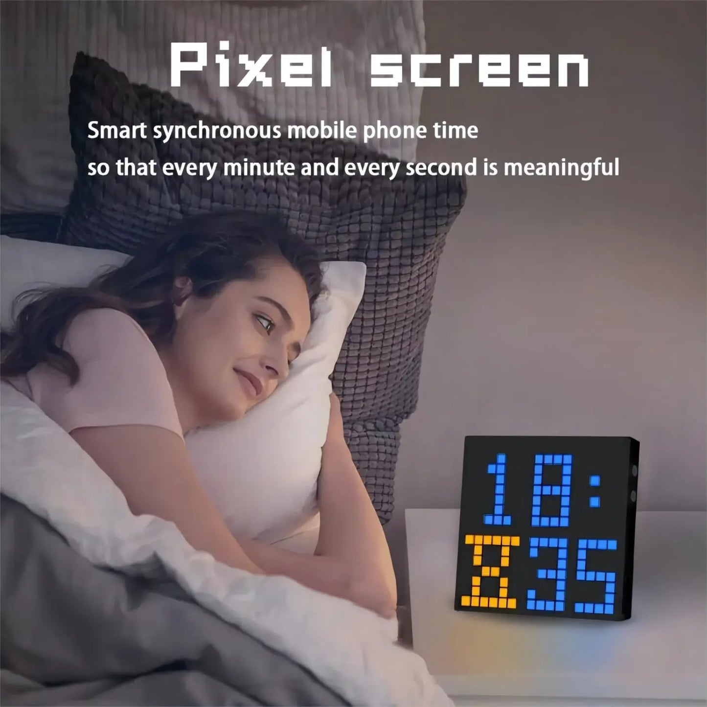 Large RGB 64x64 Smart Display Panel for Decor