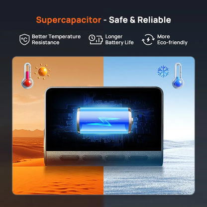 4K UHD Car Dash Cam Front Rear 64GB