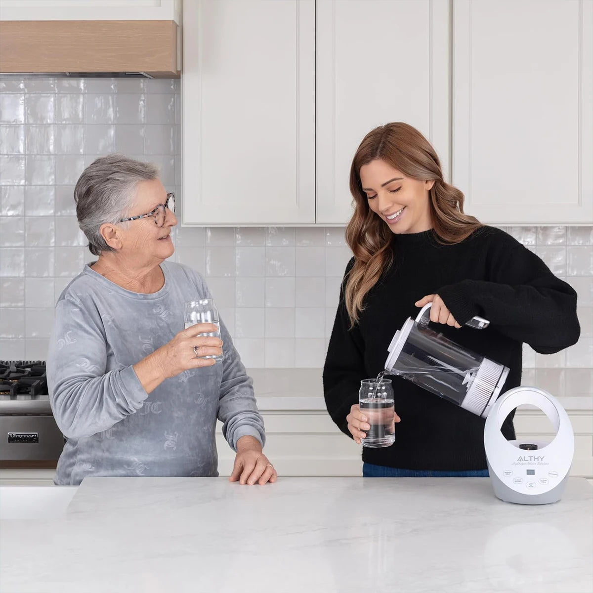Hydrogen Rich Water Jug with Active Purification