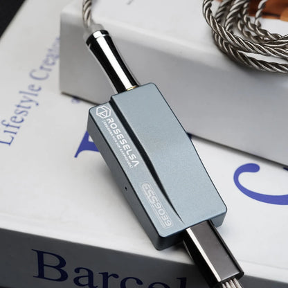 Portable USB DAC AMP ES9039Q2M DSD256 Headphone Amplifier