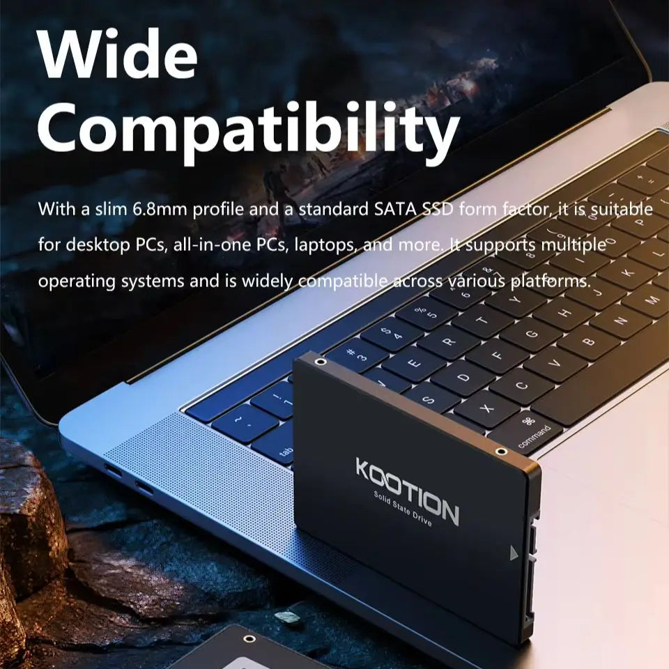 512GB SATA3 2.5 Inch SSD Solid State Drive for Laptop PC