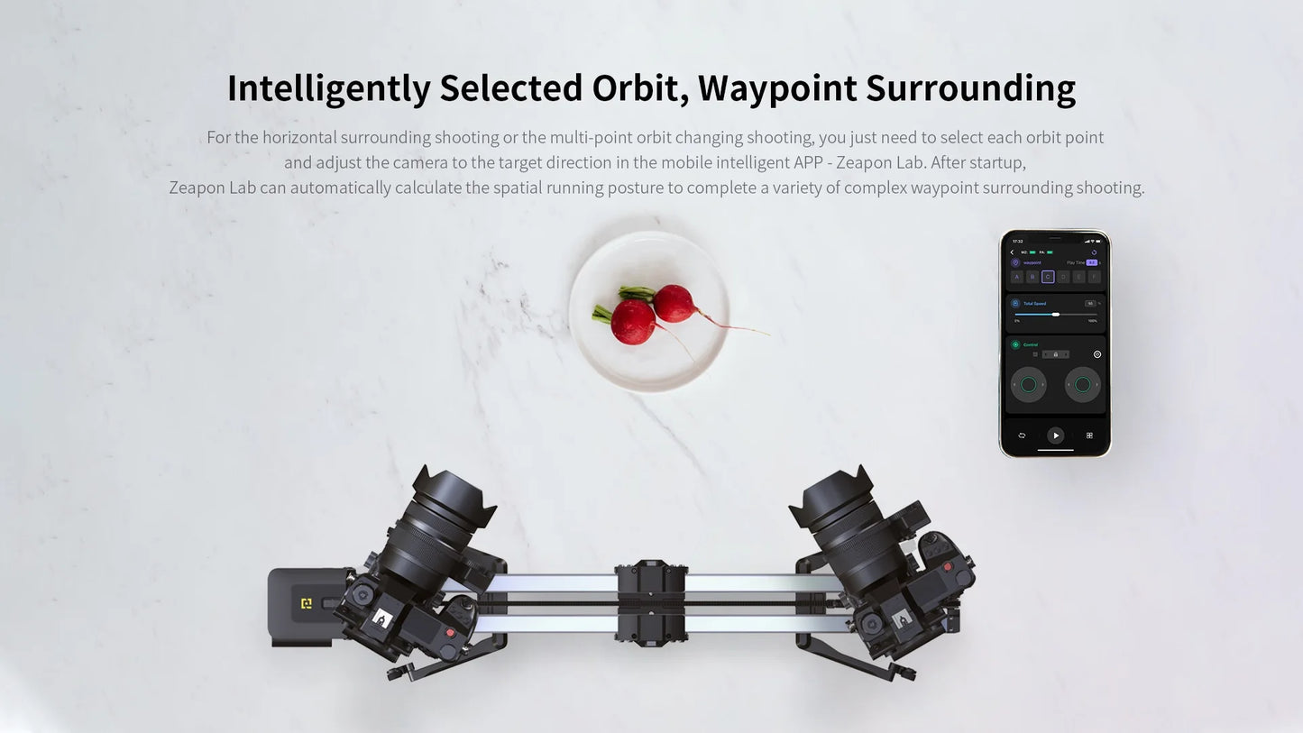 Heavy Duty PD-E1 Motorized Double Axis Pan Head for Tripods