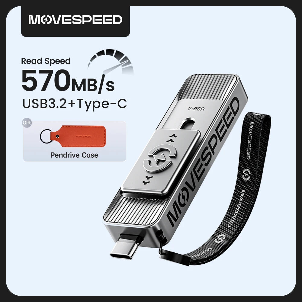 USB-C 570Mbps High Speed Flash Drive Portable OTG