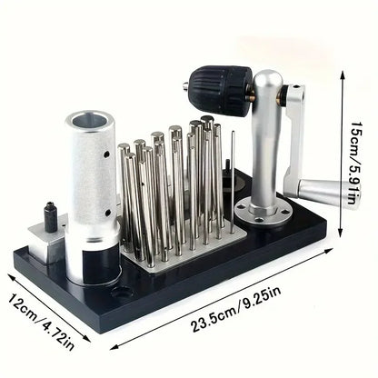 Stainless Steel Jump Ring Maker with 20 Mandrels