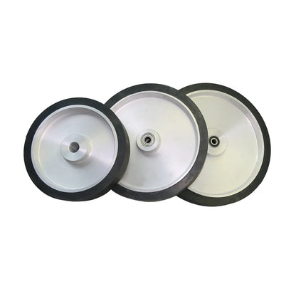 350x50mm Heavy Duty 6005 Rubber Contact Wheel
