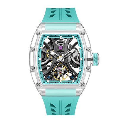 Sky Blue Automatic Watch Stainless Steel Sport Design