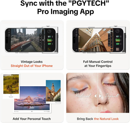 Ergonomic Photography Grip Kit for iPhone 17 Pro