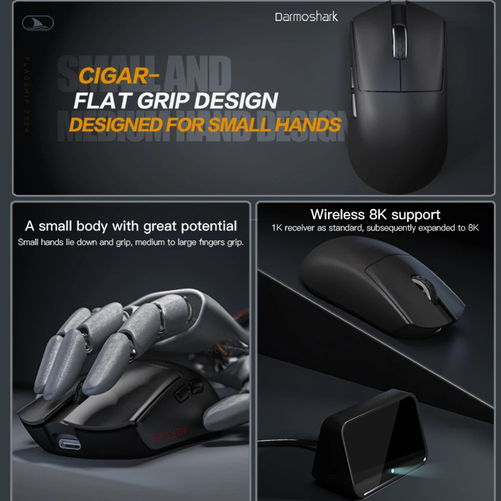 M3 Micro Pro Wireless Gaming Mouse 30000DPI Lightweight