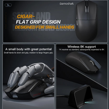 M3 Micro Pro Tri-Mode Gaming Mouse W Receiver Pack