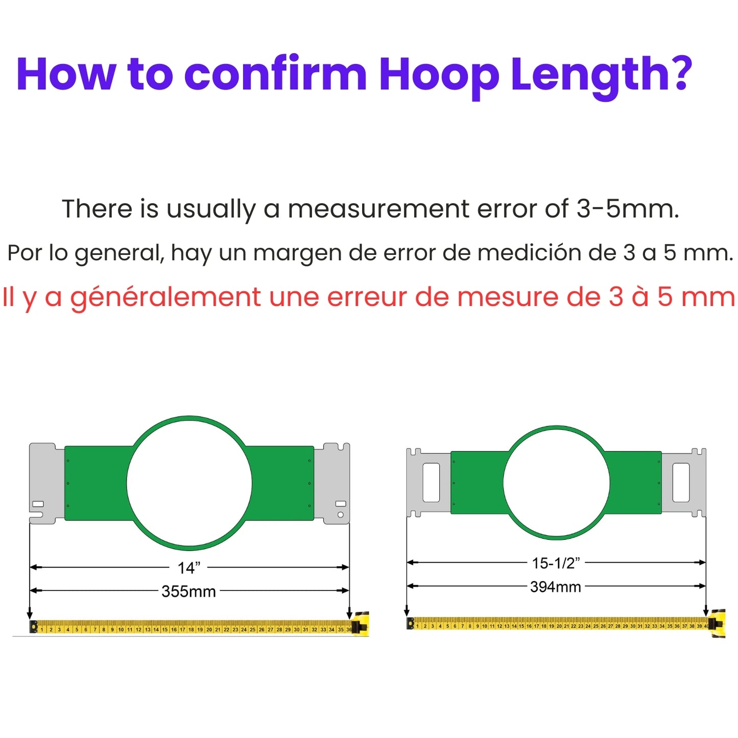 5.1in Magnetic Embroidery Frame 130x130mm For MAYA