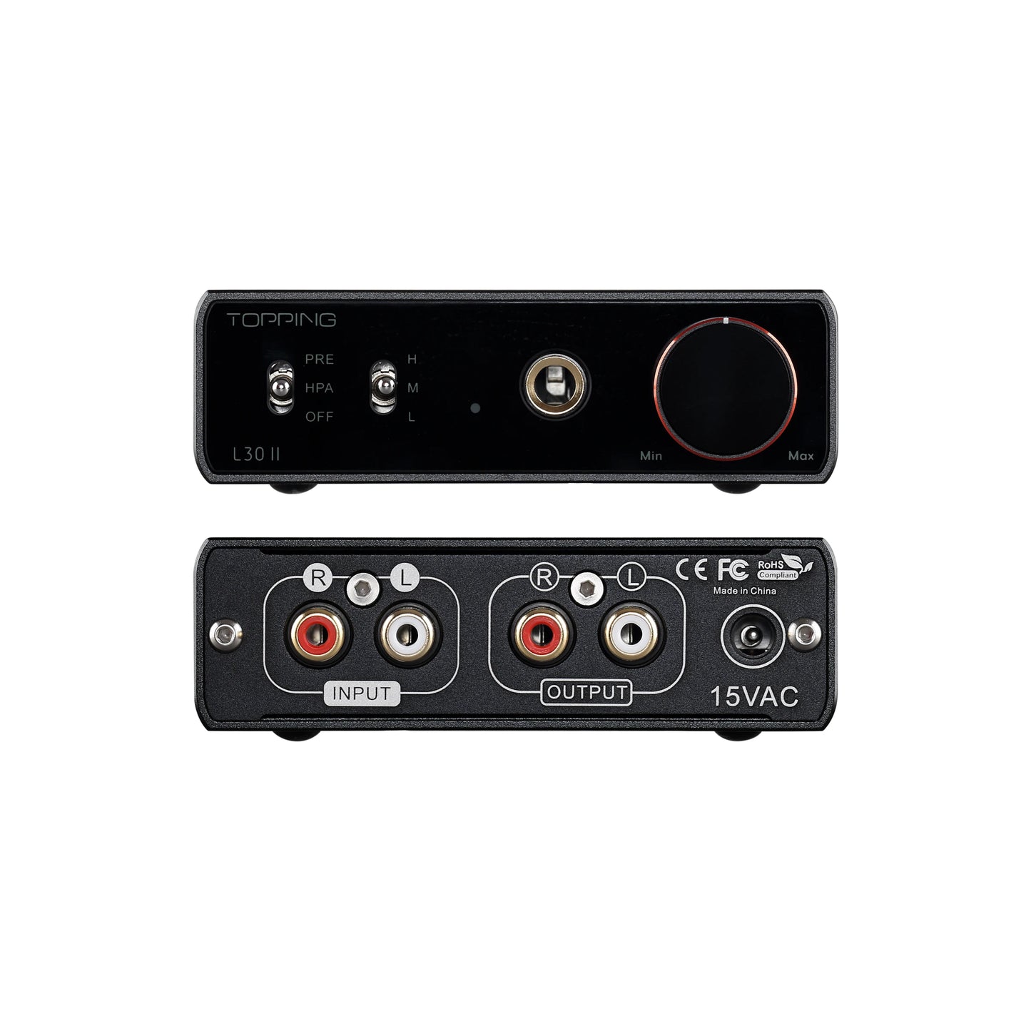 Black AC Power Adapter for L30II Headphone AMP