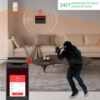 7-Inch Touchscreen Smart Alarm Panel
