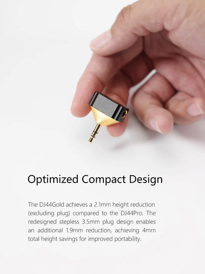 4.4mm to 3.5mm HiFi Audio Adapter 24K Gold Plated