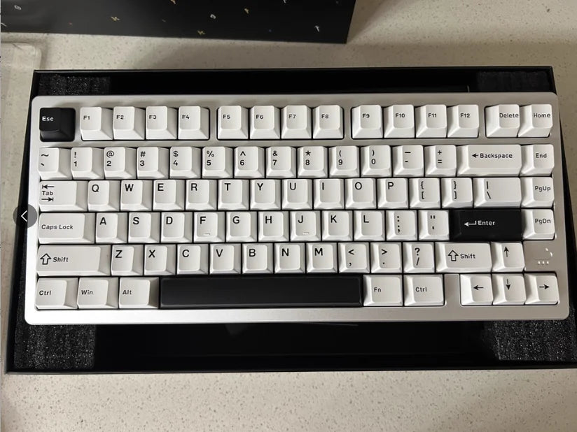 Wireless Mechanical Keyboard Aluminum Frame No RGB