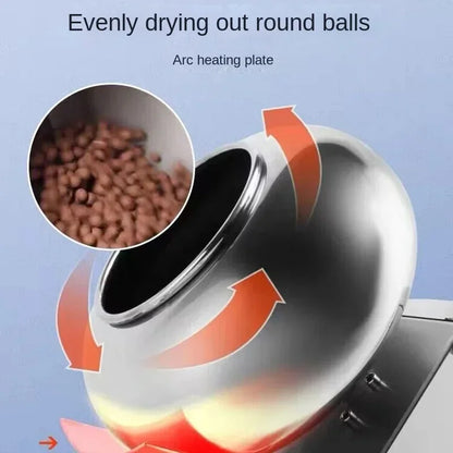 220-240V Commercial Chocolate Coating Machine for Candy Beans