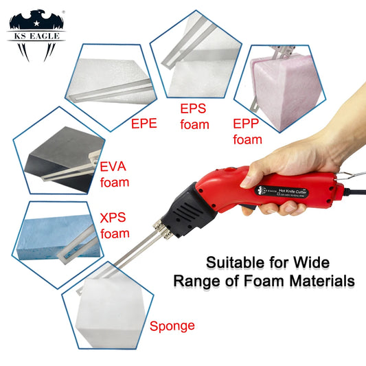 Compact 100W Foam Cutting Hot Knife Styrofoam DIY Cutter