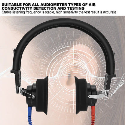High-Sensitivity Audiometer Headphones for Hearing Tests