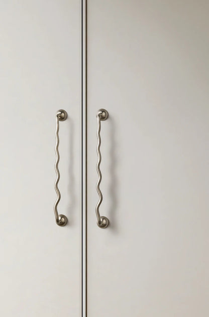 Modern Brass Furniture Handles for Cabinets and Bedside Tables