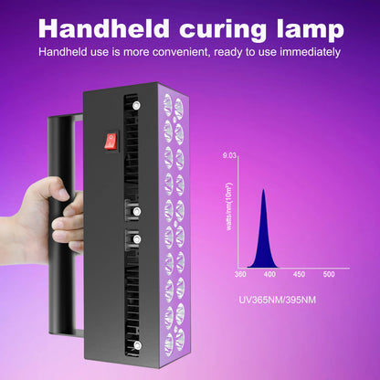 2000W UV Curing Lamp 395nm High Power for Resin PCB Coating
