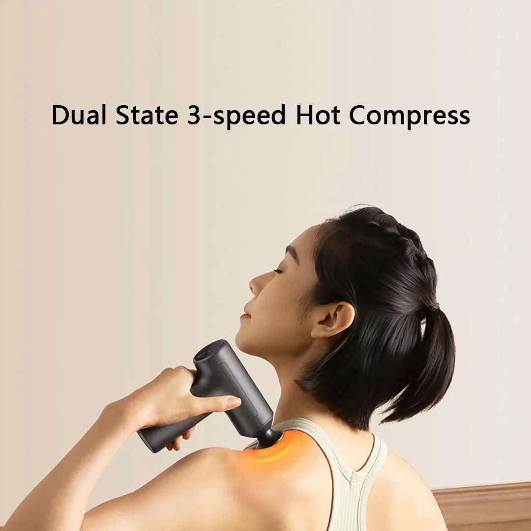Portable Mini Massage Gun Deep Tissue Rechargeable Blue