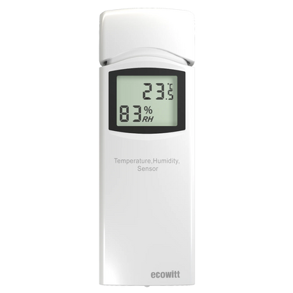 Wireless Weather Station with 7.5 Inch Display and Rain Gauge