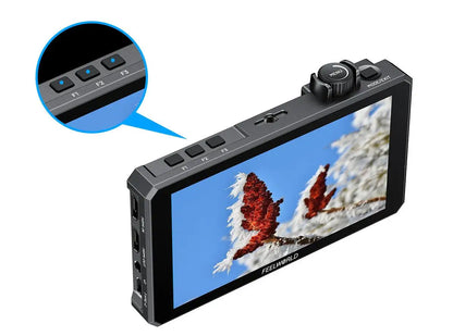 6-Inch 4K Camera Field Monitor 1500nit HDMI SDI