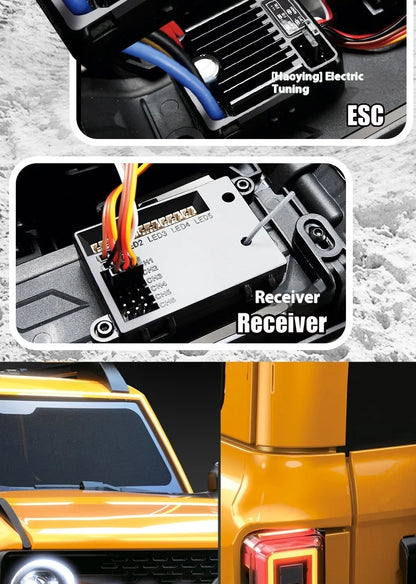 Heavy Duty RC Rock Crawler Remote Car