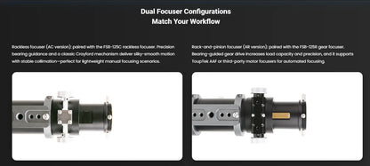 350mm Focus-Free Guide Scope for Astrophotography