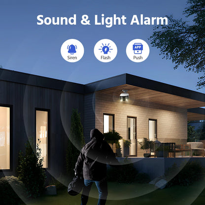 Ultra HD 4K Panoramic Security Camera with Colour Night Vision